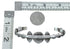 Native American Sterling Silver Turquoise Cuff Bracelet AX129803